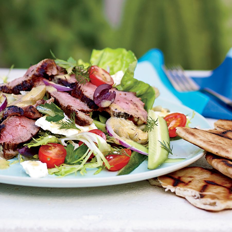 lamb over salad 1