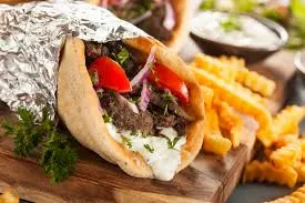 Beef Gyro Sandwich